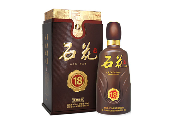 南通石花盛世浓香18年回收石花十八年份酒行情价格